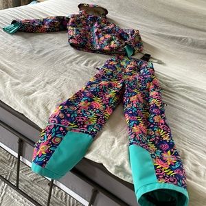 Spyder snow suit girls